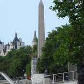 Heliopolis, Temple, obelisk (a.k.a. Cleopatra's needle, London)