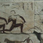 Meidum, Tomb of Atet, Two men catching birds