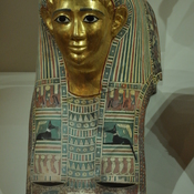 Meir, Mummy mask of a man named Aeschines