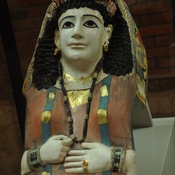 Meir, Mummy mask of a woman