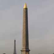 Luxor, Temple, obelisk (now in Paris)