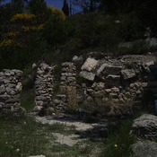 Ensérune, Remains of a house