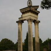Glanum, Temple, probably dedicated to Caius and Lucius, grandsons of Augustus.