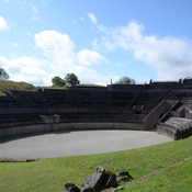 Grand, Remains of amphitheater