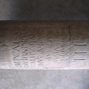Nîmes, Milestone erected during reign of Antoninus Pius