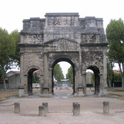 Orange, Triumph arch, south side