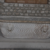 Lutetia, Sarcophagus lion heads
