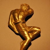 Alesia, Figurine of a fallen Gaul