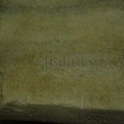 Arles, Sarcophagus of St. Hilary, graffito on lid