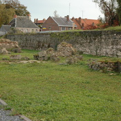 Bavay, Remains of the forum, wall from the interior