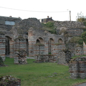 Bavay, Remains of the basilica on the forum