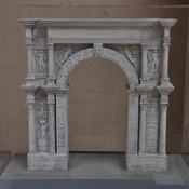 Besancon, Model of the arch of Marcus Aurelius (porte noir)
