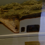 Tinqueux, Model of a tomb of the Seine-Oise-Marne culture