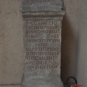 Vence, Inscription dedicated to Valerian by the senate of Vintium