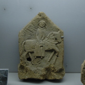 Relief showing the goddess Epona on a horse