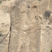 Barm-e Dilak, Sasanian relief, King Bahram II