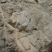 Behistun, Rock with reliefs of Vologases