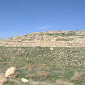 Konkobar, Parthian sanctuary, Second terrace wall