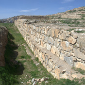 Konkobar, Parthian sanctuary, Second terrace wall