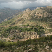 Persian Gate, Site of Ariobarzanes' camp