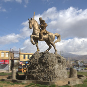 Yasuj, Modern statue of Ariobarzanes