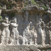 Sarab-e Bahram, Rock relief of Bahram II
