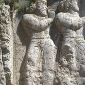 Sarab-e Bahram, Rock relief of Bahram II, Official
