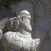 Sarab-e Bahram, Rock relief of Bahram II, Papak and Kartir