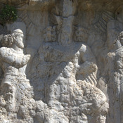 Sarab-e Bahram, Rock relief of Bahram II, Bahram