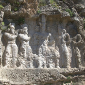 Sarab-e Bahram, Rock relief of Bahram II
