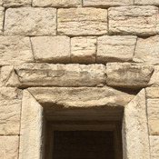 Bishapur, So-called Temple of Anahita, Lower part, Undecorated lintel