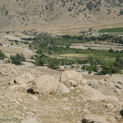 Bishapur, Cave of Shapur I: Face of the mountain