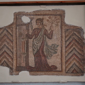 Bishapur, Mosaic hall, Mosaic of a lady with flowers