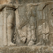 Bispahur Relief IV: Bahram II receiving Arabs, Arab dress