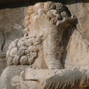 Bishapur Relief V: investiture of Bahram I, Ahuramazda