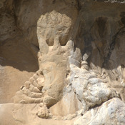 Bishapur Relief V: investiture of Bahram I, Bahram