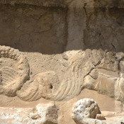 Bishapur Relief V: investiture of Bahram I, Cydaris