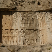 Bishapur Relief VI: victories of Shapur II, King and officials
