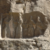 Firuzabad, Relief 2: Investiture of Ardašir