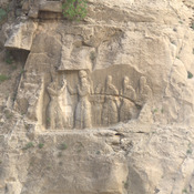 Firuzabad, Relief 2: Investiture of Ardašir