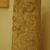 Masjid-e Solaiman, Column base with relief of a man