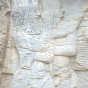 Naqš-e Rajab, Investiture relief of Ardašir I, Officials