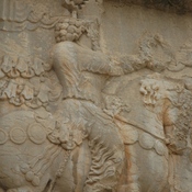 Naqš-e Rajab, Investiture relief of Shapur I, Ahuramazda