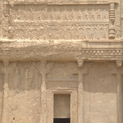 Naqš-e Rustam, Achaemenid tomb I (Darius II Nothus?), Central register, Palace façade