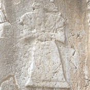 Naqš-e Rustam, Elamite relief of a man