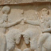 Naqš-e Rustam, Investiture Relief of Ardašir I, Ardašir and Ahuramazda