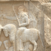 Naqš-e Rustam, Investiture Relief of Ardašir I, Ahuramazda