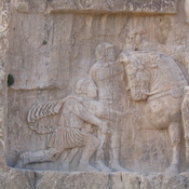 Naqš-e Rustam, Victory relief of Shapur I, Philip and Valerian