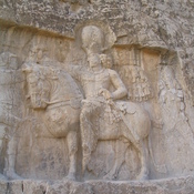 Naqš-e Rustam, Victory relief of Shapur I, Shapur