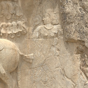 Naqš-e Rustam, Victory relief of Shapur I, Kartir and inscription